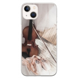 Husa personalizata tip carcasa HQPrint pentru Apple iPhone 15, model Violon, multicolor, S1D1M0371