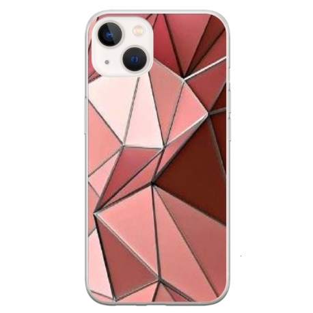 Husa personalizata tip carcasa HQPrint pentru Apple iPhone 15, model 3D, multicolor, S1D1M0373