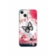 Husa personalizata tip carcasa HQPrint pentru Apple iPhone 15, model Butterfly 8, multicolor, S1D1M0380