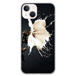 Husa personalizata tip carcasa HQPrint pentru Apple iPhone 15, model Jasmine, multicolor, S1D1M0389