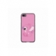 Husa personalizata tip carcasa HQPrint pentru Apple iPhone SE2, model Pink Stitch, multicolor, S1D1M0005