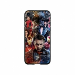 Husa personalizata tip carcasa HQPrint pentru Apple iPhone SE2, model Avengers Endgame, multicolor, S1D1M0009