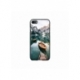 Husa personalizata tip carcasa HQPrint pentru Apple iPhone SE2, model Boats, multicolor, S1D1M0024