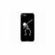 Husa personalizata tip carcasa HQPrint pentru Apple iPhone SE2, model Dab Skeleton, multicolor, S1D1M0034