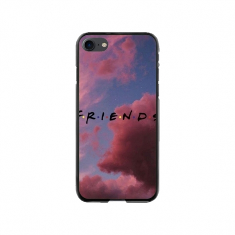 Husa personalizata tip carcasa HQPrint pentru Apple iPhone SE2, model FRIENDS 2, multicolor, S1D1M0082