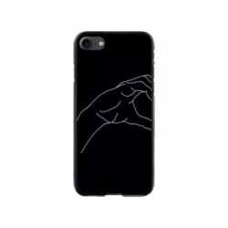 Husa personalizata tip carcasa HQPrint pentru Apple iPhone SE2, model Forever and Always 1, multicolor, S1D1M0094