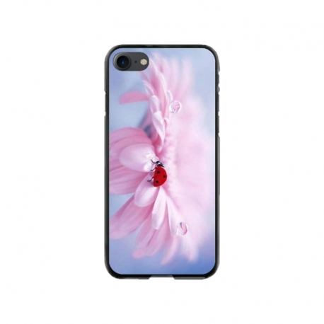 Husa personalizata tip carcasa HQPrint pentru Apple iPhone SE2, model Flowers 5, multicolor, S1D1M0114