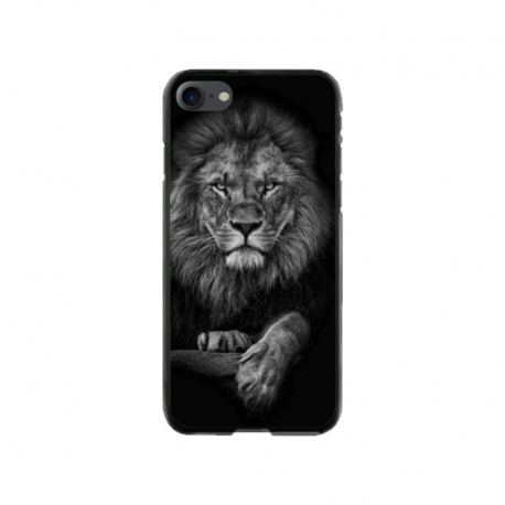 Husa personalizata tip carcasa HQPrint pentru Apple iPhone SE2, model Lion 2, multicolor, S1D1M0117