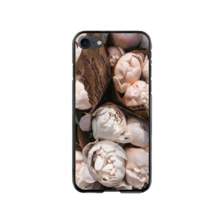 Husa personalizata tip carcasa HQPrint pentru Apple iPhone SE2, model Flowers 6, multicolor, S1D1M0139