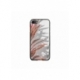 Husa personalizata tip carcasa HQPrint pentru Apple iPhone SE2, model Leaf Design 4, multicolor, S1D1M0155