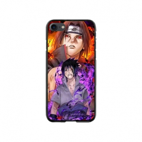 Husa personalizata tip carcasa HQPrint pentru Apple iPhone SE2, model Naruto 3, multicolor, S1D1M0162