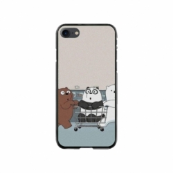 Husa personalizata tip carcasa HQPrint pentru Apple iPhone SE2, model Scooby Doo 2, multicolor, S1D1M0164