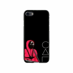 Husa personalizata tip carcasa HQPrint pentru Apple iPhone SE2, model Squid Game 5, multicolor, S1D1M0177