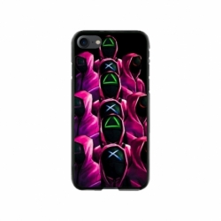 Husa personalizata tip carcasa HQPrint pentru Apple iPhone SE2, model Squid Game 8, multicolor, S1D1M0180