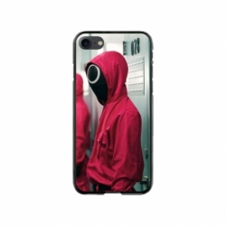 Husa personalizata tip carcasa HQPrint pentru Apple iPhone SE2, model Squid Game 14, multicolor, S1D1M0186