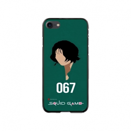 Husa personalizata tip carcasa HQPrint pentru Apple iPhone SE2, model Squid Game 16, multicolor, S1D1M0188