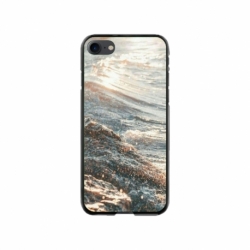 Husa personalizata tip carcasa HQPrint pentru Apple iPhone SE2, model Ocean Water 1 , multicolor, S1D1M0200