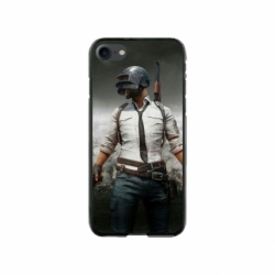 Husa personalizata tip carcasa HQPrint pentru Apple iPhone SE2, model PUBG 1, multicolor, S1D1M0214