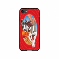Husa personalizata tip carcasa HQPrint pentru Apple iPhone SE2, model Looney Tunes 2, multicolor, S1D1M0227