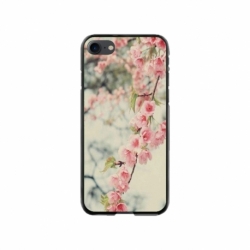 Husa personalizata tip carcasa HQPrint pentru Apple iPhone SE2, model Flowers 18, multicolor, S1D1M0245