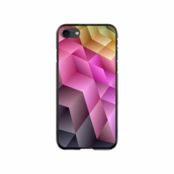 Husa personalizata tip carcasa HQPrint pentru Apple iPhone SE2, model Colorful 1, multicolor, S1D1M0273