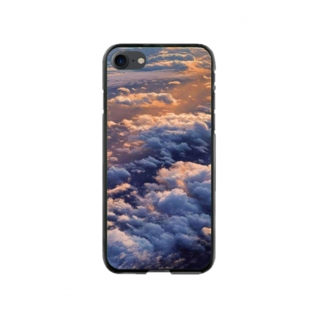 Husa personalizata tip carcasa HQPrint pentru Apple iPhone SE2, model Beautiful Sky, multicolor, S1D1M0277