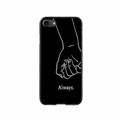 Husa personalizata tip carcasa HQPrint pentru Apple iPhone SE2, model Always and Forever 1, multicolor, S1D1M0279