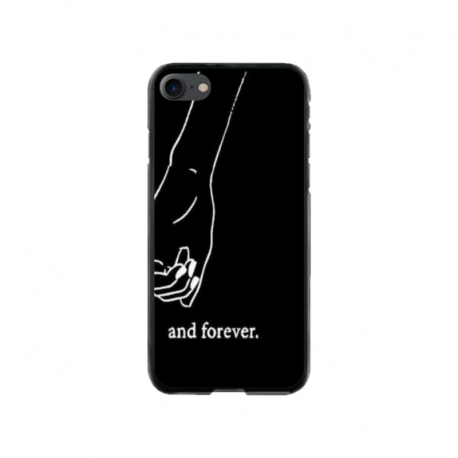 Husa personalizata tip carcasa HQPrint pentru Apple iPhone SE2, model Always and Forever 2, multicolor, S1D1M0280
