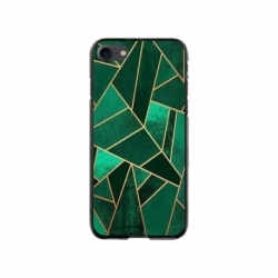 Husa personalizata tip carcasa HQPrint pentru Apple iPhone SE2, model Emerald, multicolor, S1D1M0287