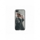 Husa personalizata tip carcasa HQPrint pentru Apple iPhone SE2, model Black and White Hands, multicolor, S1D1M0300