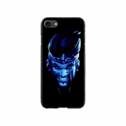 Husa personalizata tip carcasa HQPrint pentru Apple iPhone SE2, model Blue King, multicolor, S1D1M0305