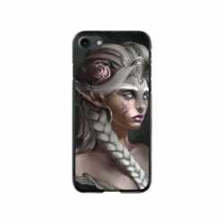 Husa personalizata tip carcasa HQPrint pentru Apple iPhone SE2, model Alien Queen, multicolor, S1D1M0308