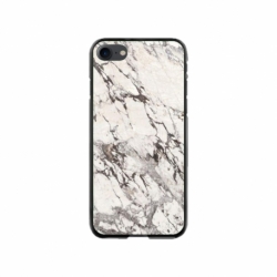 Husa personalizata tip carcasa HQPrint pentru Apple iPhone SE2, model White Marble, multicolor, S1D1M0325