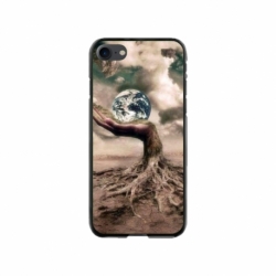 Husa personalizata tip carcasa HQPrint pentru Apple iPhone SE2, model Abstract 4, multicolor, S1D1M0339