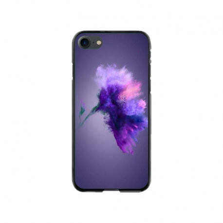 Husa personalizata tip carcasa HQPrint pentru Apple iPhone SE2, model Flowers 19, multicolor, S1D1M0340