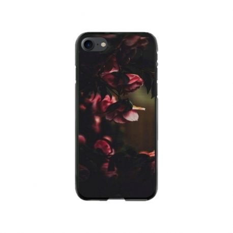 Husa personalizata tip carcasa HQPrint pentru Apple iPhone SE2, model Flowers 20, multicolor, S1D1M0344