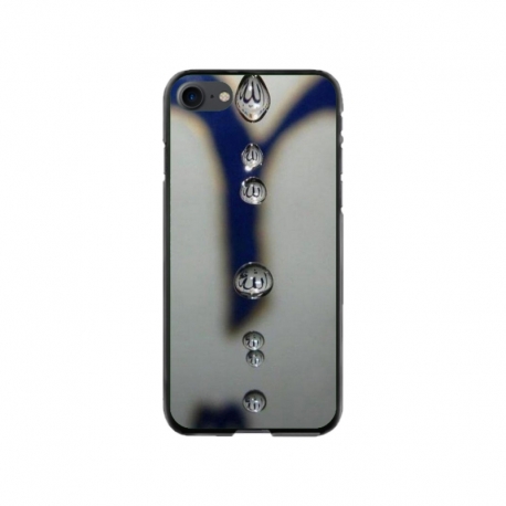 Husa personalizata tip carcasa HQPrint pentru Apple iPhone SE2, model Droplets, multicolor, S1D1M0353