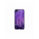 Husa personalizata tip carcasa HQPrint pentru Apple iPhone SE2, model Purple Lightning, multicolor, S1D1M0354