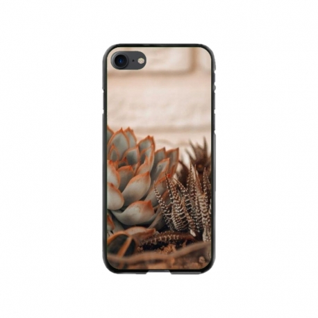 Husa personalizata tip carcasa HQPrint pentru Apple iPhone SE2, model Flowers 21, multicolor, S1D1M0358