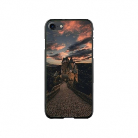 Husa personalizata tip carcasa HQPrint pentru Apple iPhone SE2, model Nice View 14, multicolor, S1D1M0361