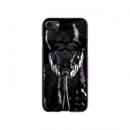 Husa personalizata tip carcasa HQPrint pentru Apple iPhone SE2, model Snake, multicolor, S1D1M0378