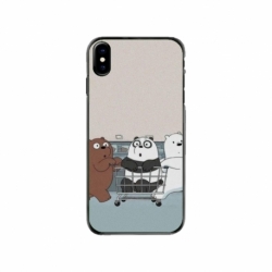 Husa personalizata tip carcasa HQPrint pentru Apple iPhone X, model Bears 1, multicolor, S1D1M0003