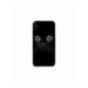 Husa personalizata tip carcasa HQPrint pentru Apple iPhone X, model Black Cat 1, multicolor, S1D1M0015