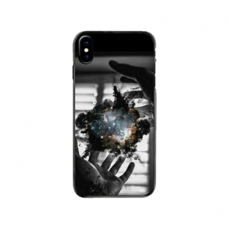 Husa personalizata tip carcasa HQPrint pentru Apple iPhone X, model Dark Magic, multicolor, S1D1M0020