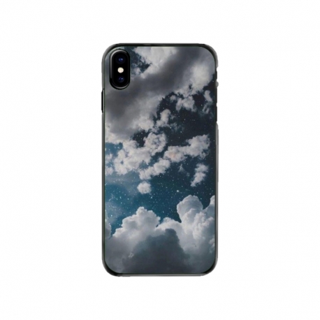 Husa personalizata tip carcasa HQPrint pentru Apple iPhone X, model Blue Sky, multicolor, S1D1M0023