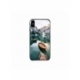 Husa personalizata tip carcasa HQPrint pentru Apple iPhone X, model Boats, multicolor, S1D1M0024