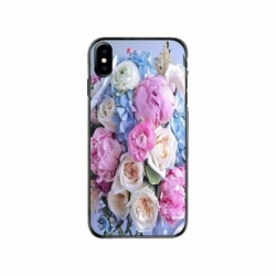 Husa personalizata tip carcasa HQPrint pentru Apple iPhone X, model Flowers 1, multicolor, S1D1M0026