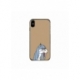 Husa personalizata tip carcasa HQPrint pentru Apple iPhone X, model Tired Bunny, multicolor, S1D1M0027