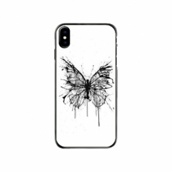 Husa personalizata tip carcasa HQPrint pentru Apple iPhone X, model Butterfly 3, multicolor, S1D1M0030