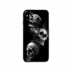 Husa personalizata tip carcasa HQPrint pentru Apple iPhone X, model Skulls, multicolor, S1D1M0032